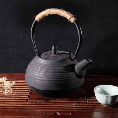 Japanese Cast Iron Teapot - Traditional Iron Kettle